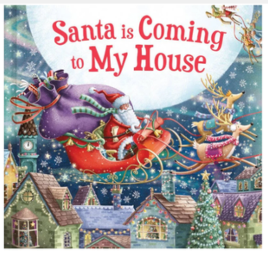 Santa is Coming to My House Christmas Children's Book - by Steve Smallman (Hardcover)
