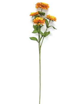 Zinnia Spray 23.5" - Assorted Colors