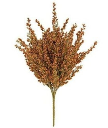 Heather and Astilbe Faux Floral  Bush