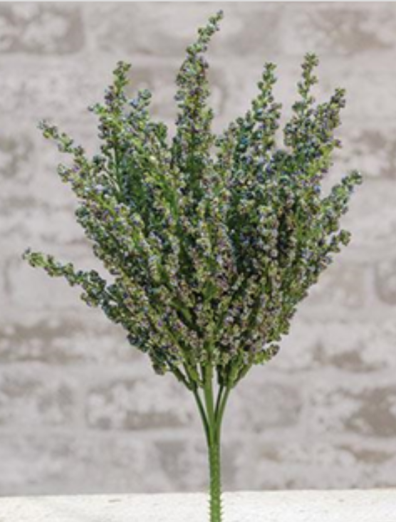 Heather and Astilbe Faux Floral  Bush