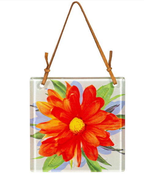 Hand-Painted Glass Suncatcher - 3 Options