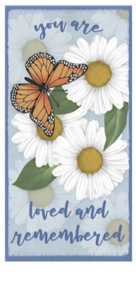 Remembrance Mini Flag With Holder - 4 Designs