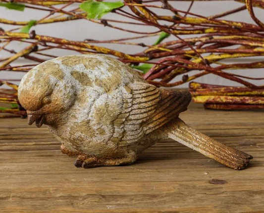 Bird Statuary  - Natural Weathered Finish
