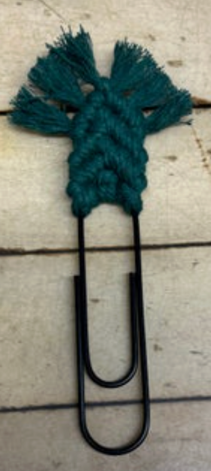 Handmade Macrame Bookmark