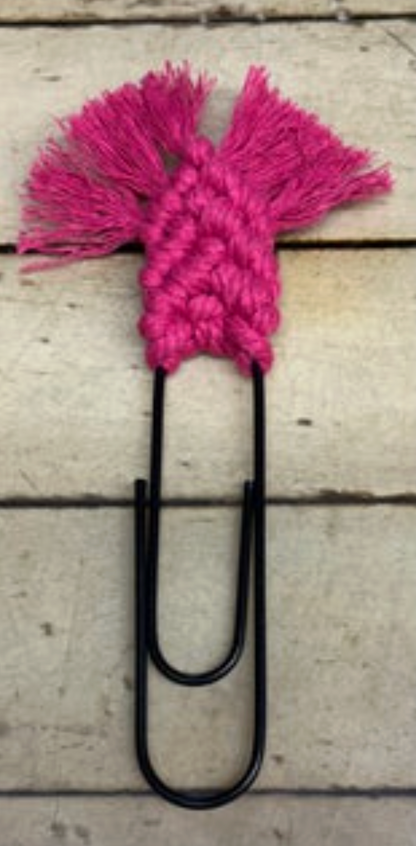 Handmade Macrame Bookmark