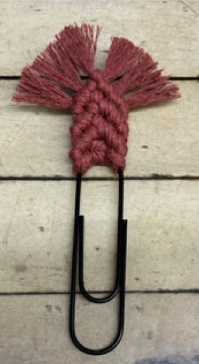 Handmade Macrame Bookmark