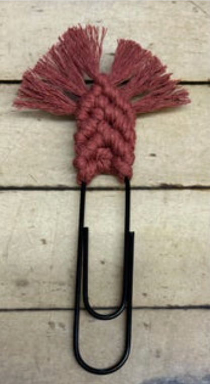 Handmade Macrame Bookmark