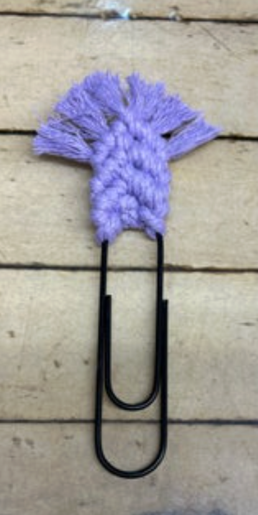 Handmade Macrame Bookmark