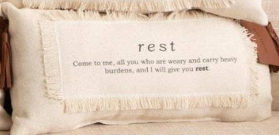 Mini Pillows with Bible Verses