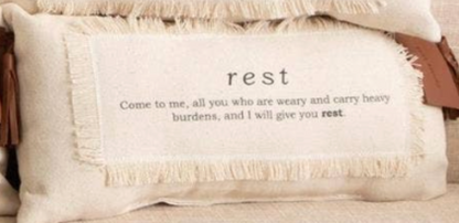 Mini Pillows with Bible Verses
