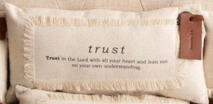 Mini Pillows with Bible Verses