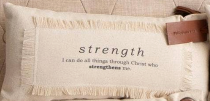 Mini Pillows with Bible Verses