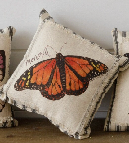 Watercolor Butterfly Mini Pillow - 4 Options