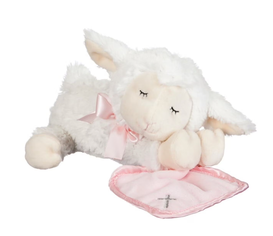 Musical Pray With Me Little Lamb - Blue or Pink