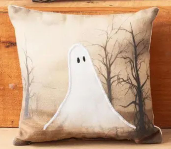 Dilly Dallying Ghost - Mini Halloween Pillows
