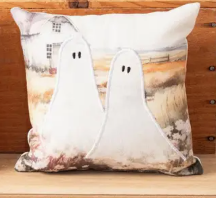 Dilly Dallying Ghost - Mini Halloween Pillows