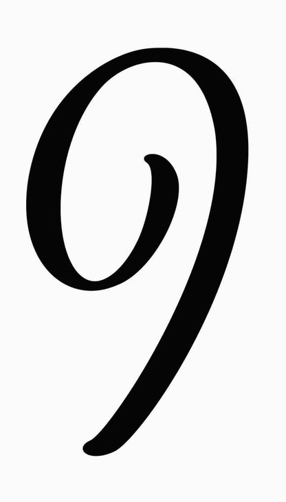 Address Number Signature Sign Icon - Custom Decor