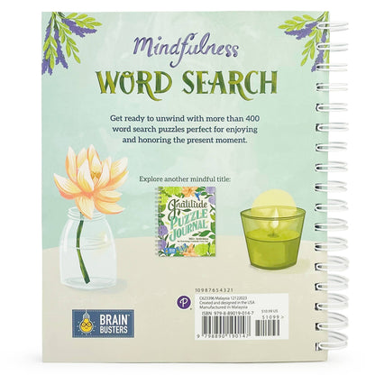 Mindfulness Word Search Adult Puzzle Book