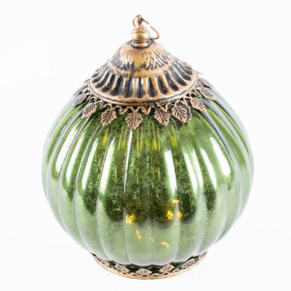 Lighted Ornament Tabletop Decor - Red or Green