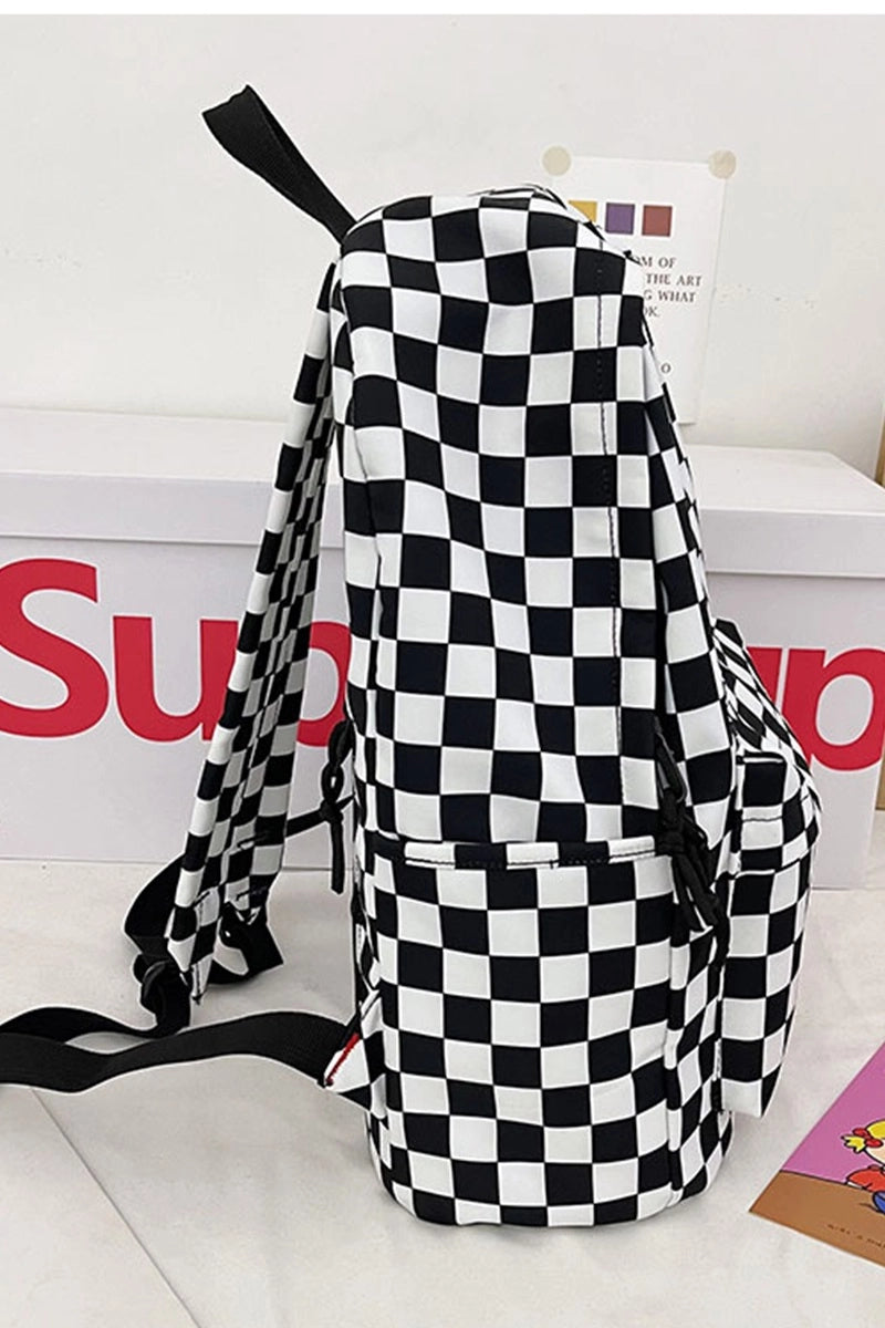 Check it Out Checkerboard Backpack