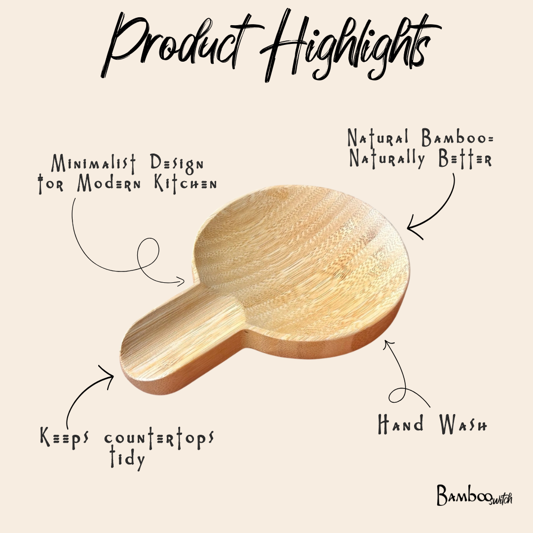 Bamboo Kitchen Spoon Rest
