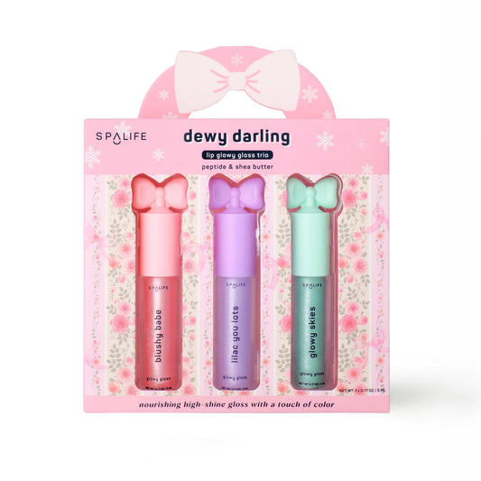 Dewy Darling Lip Glowy Gloss Trio Gift Set