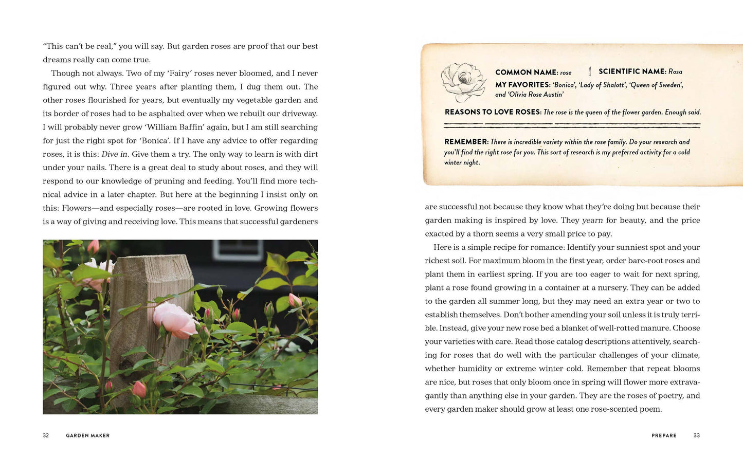 Garden Maker Flower and Gardening Book - Hardcover