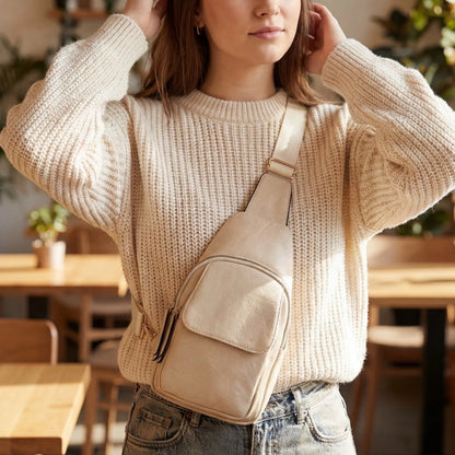 Vegan Leather Wear Everywhere Sling Bag