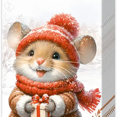 Pocket Tissues Elli & Becky Christmas Mice
