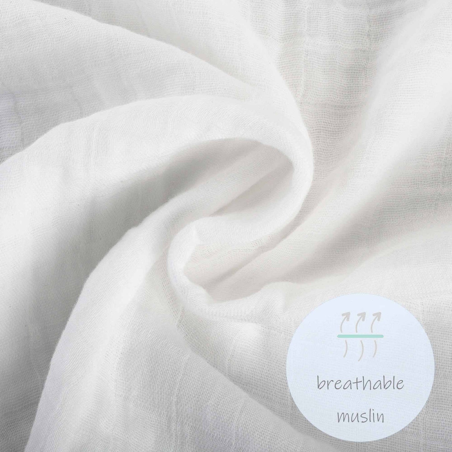 Baby Muslin Swaddle Blanket - Beautiful Bows