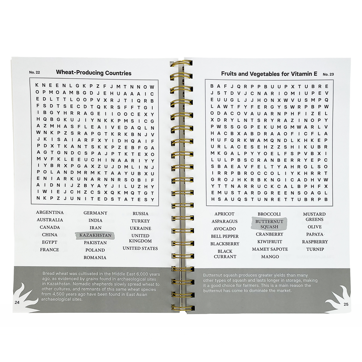 Smithsonian Botanicals Gardens and Plants Word Search Book