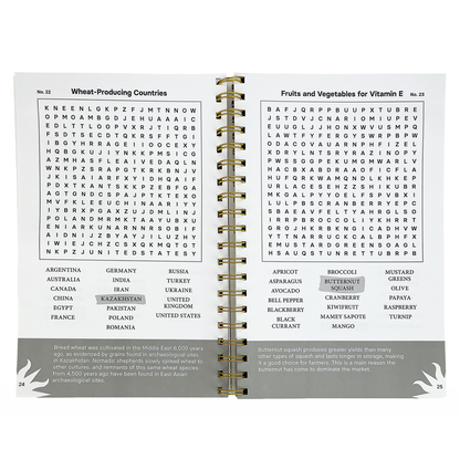 Smithsonian Botanicals Gardens and Plants Word Search Book