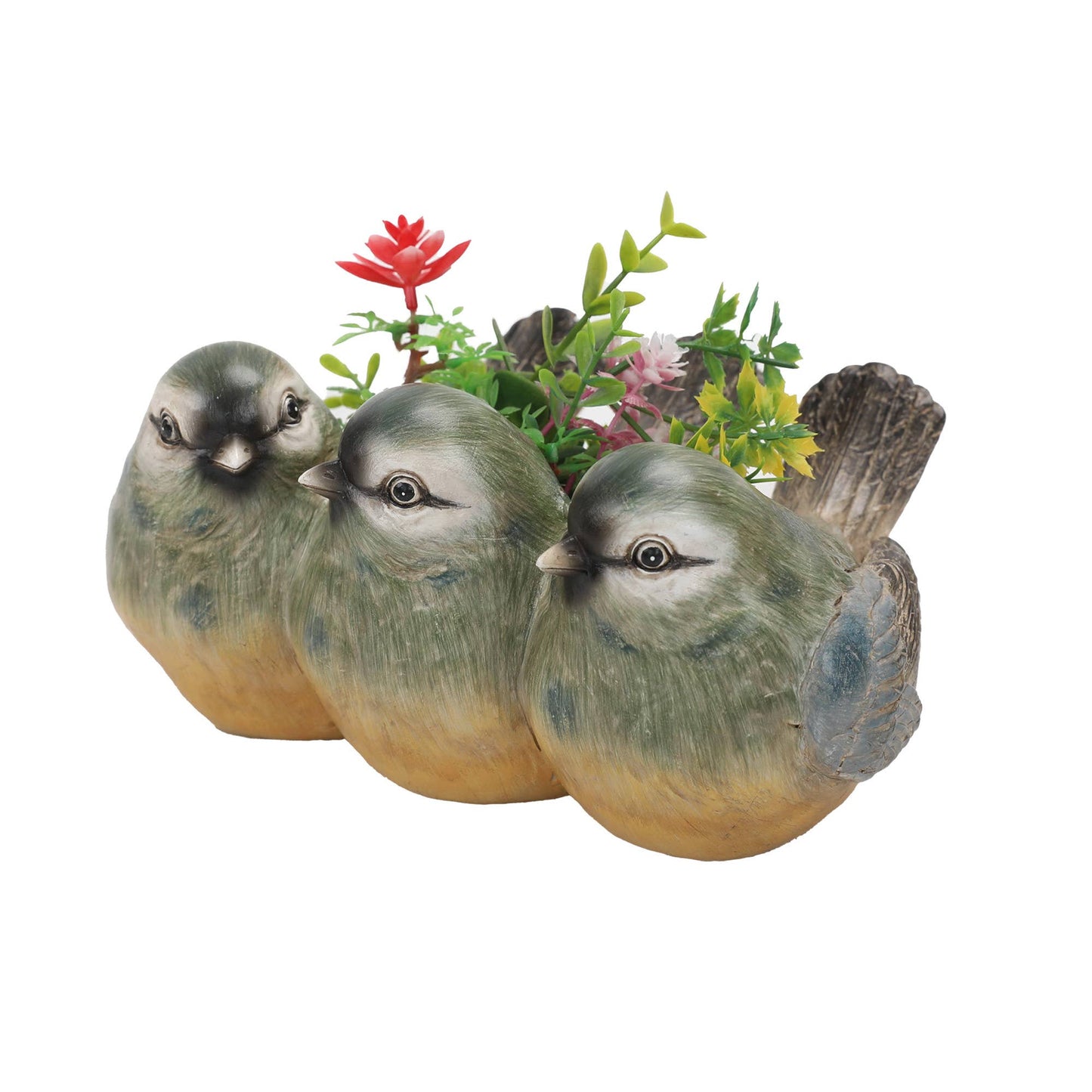 Little Flock Triple Bird Planter