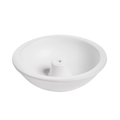 Cloud White Stoneware Incense Stick Holder