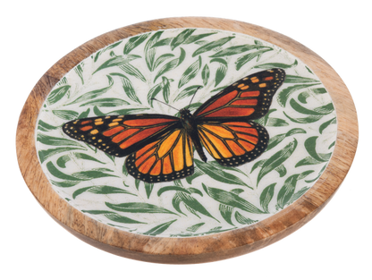 Wooden Butterfly Trinket Tray - 4 Options