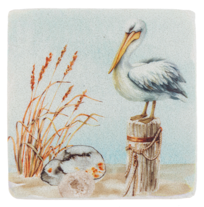 Shorebirds Coaster Set of 4