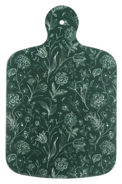Green Botanicals Charcuterie Cutting Board - Melamine