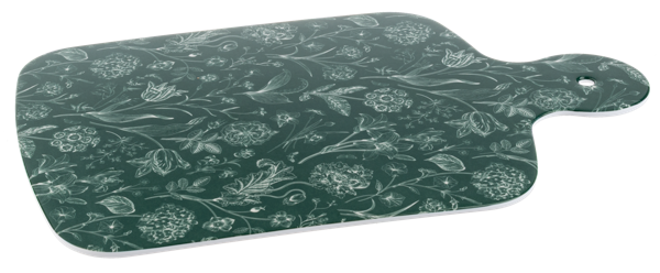 Green Botanicals Charcuterie Cutting Board - Melamine