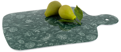 Green Botanicals Charcuterie Cutting Board - Melamine