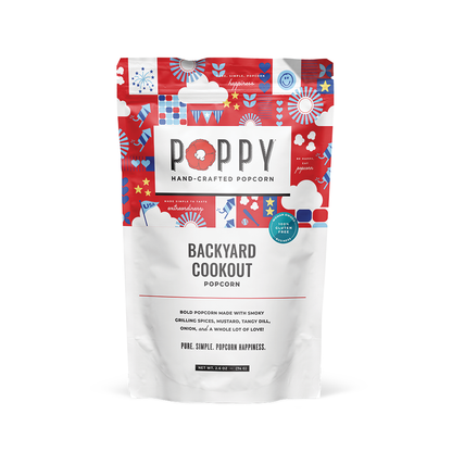 Backyard Cookout Poppy Popcorn
