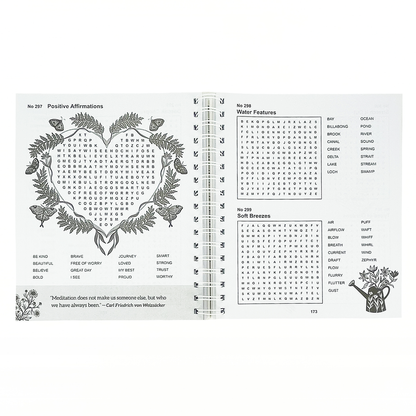 Mindfulness Word Search Adult Puzzle Book
