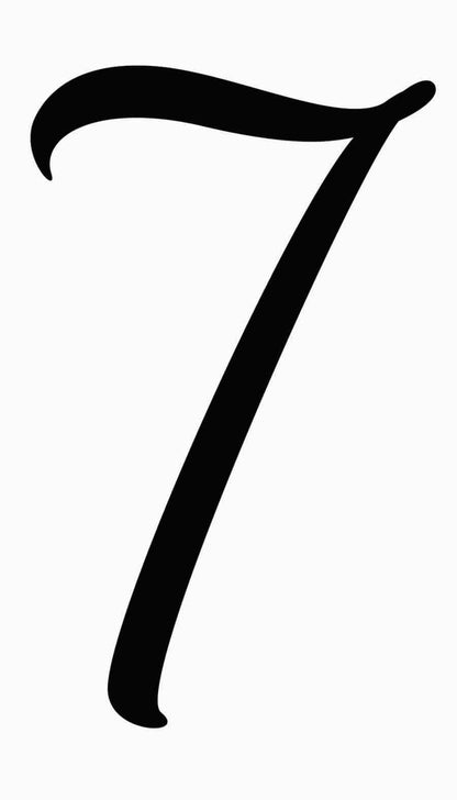 Address Number Signature Sign Icon - Custom Decor