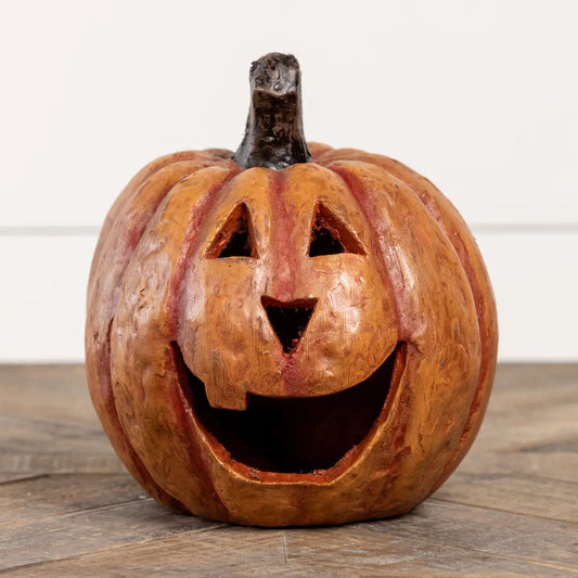 8" Orange Big Mouth Pumpkin
