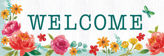 Blessed Floral Signature Sign - Custom Decor