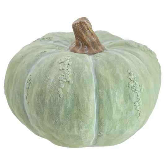 Chalky Green Pumpkin - Ceramic