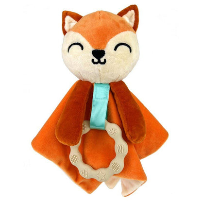 Finley Fox Lovey - Plush Teething Toy Security Blanket
