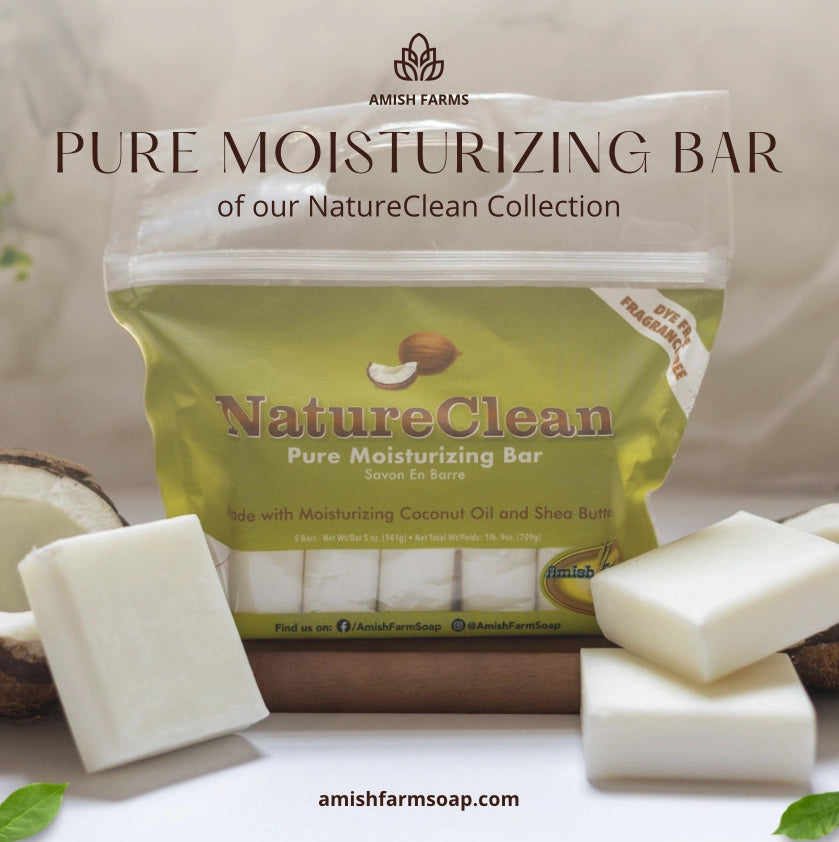 Amish Farms Fragrance Free Moisturizing Bar Soap