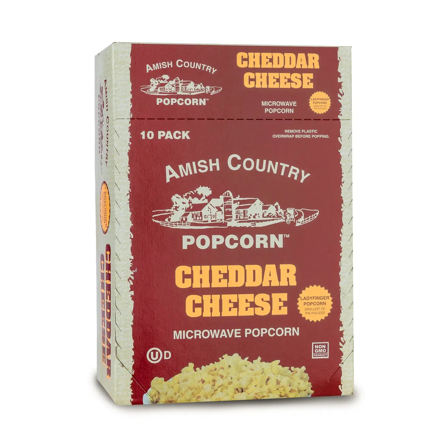Amish Country Microwave Popcorn 10 Pack - Flavor Options