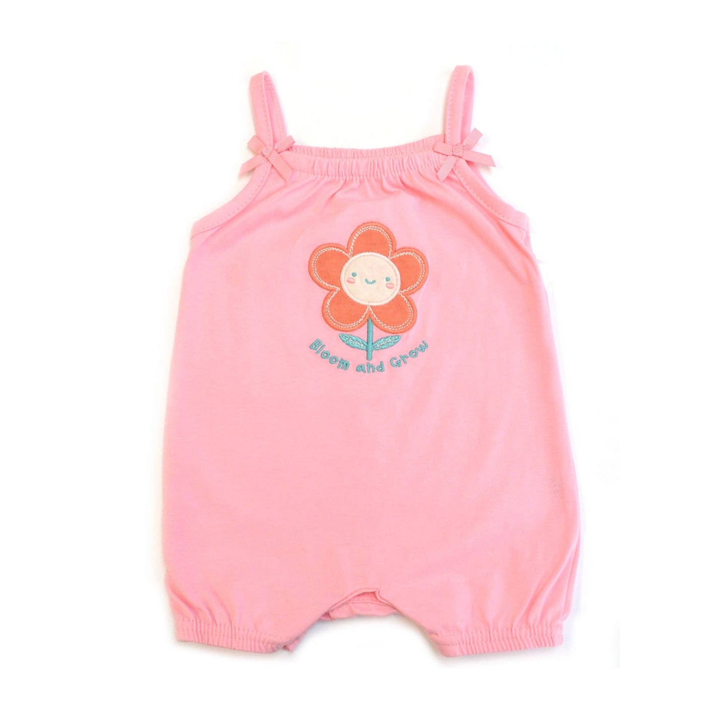 Bloom and Grow Baby Sleeveless Rompers 2 Piece Set