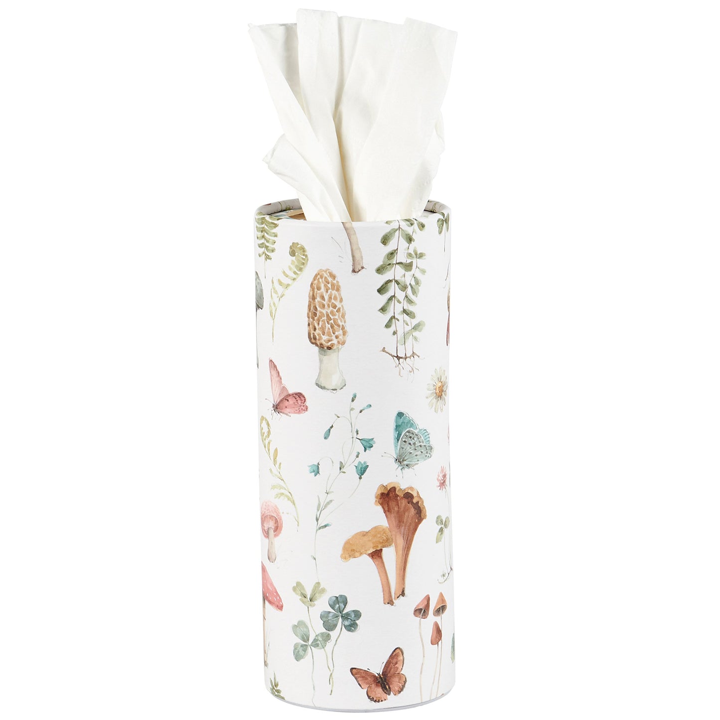 Mushroom Study Tissue Box - Great for Car Cup Holder